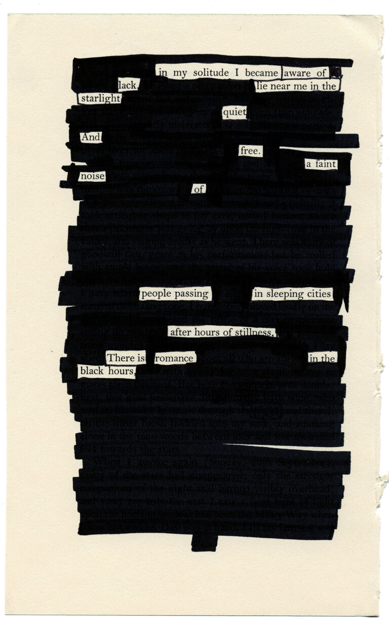 What is Blackout Poetry? Examples and Inspiration
