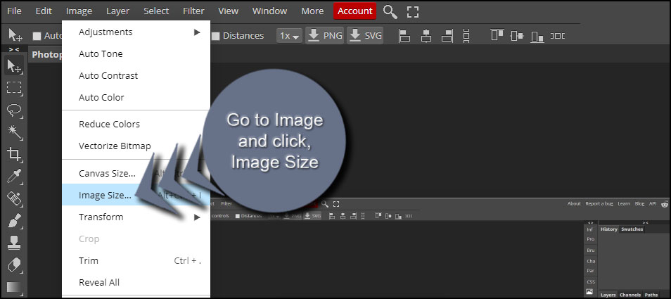 How to Use Photopea Online for Blog Images Writer Sanctuary