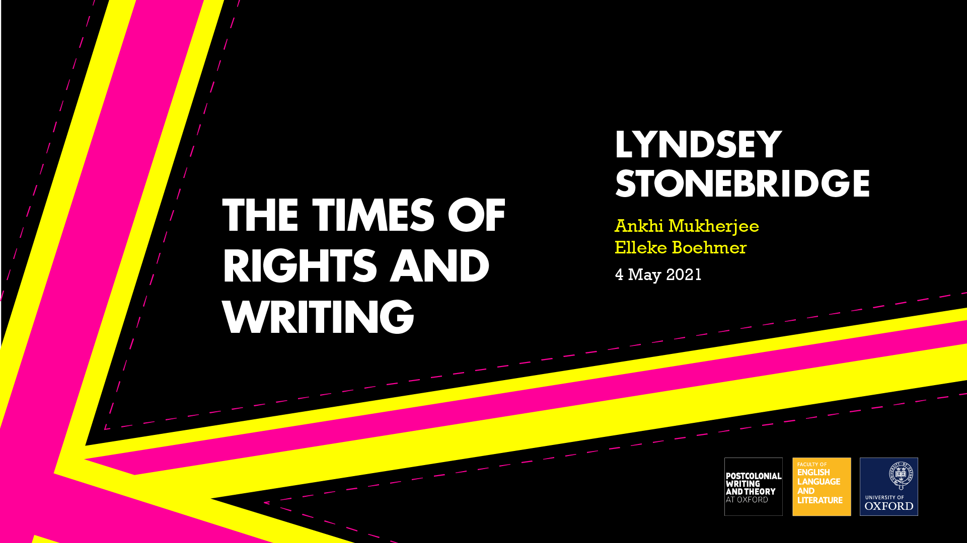 Lyndsey Stonebridge ‘The Times of Rights and Writing’ writers make