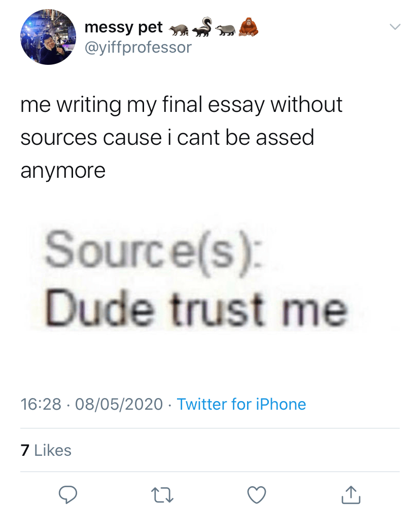 17 Hilarious Essay Writing Tweets Every Student Can Relate To