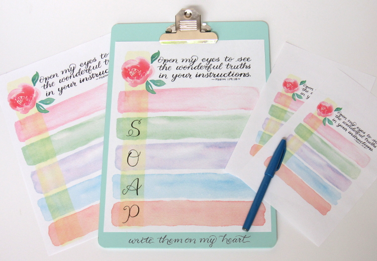 AZ List of Bible Study Acronyms Write Them On My Heart