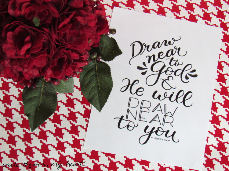 The 1 Reason To Draw Near To God James 48 Write Them