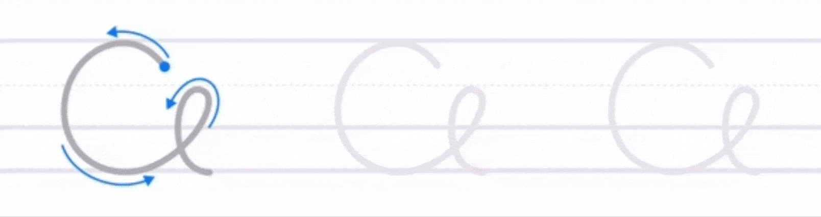 Cursive O | Writey