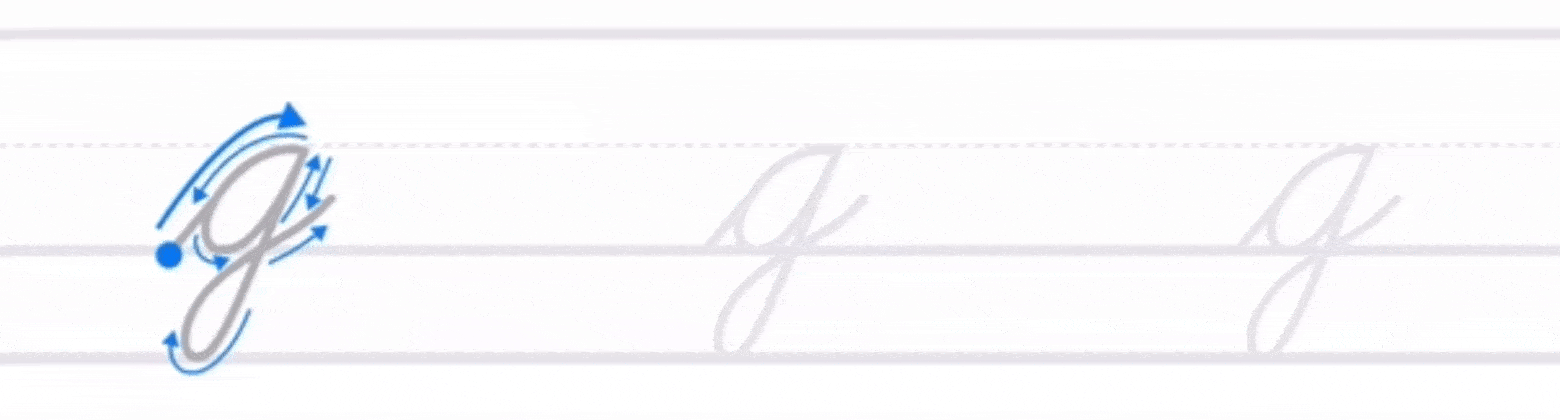 Cursive G | Writey