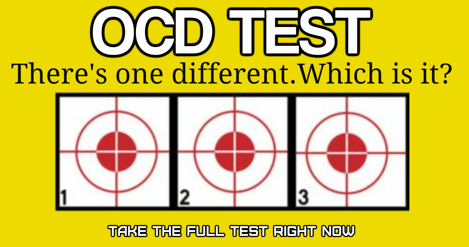 Quiz How Sensitive Is Your OCD Radar? Lets find out right now.
