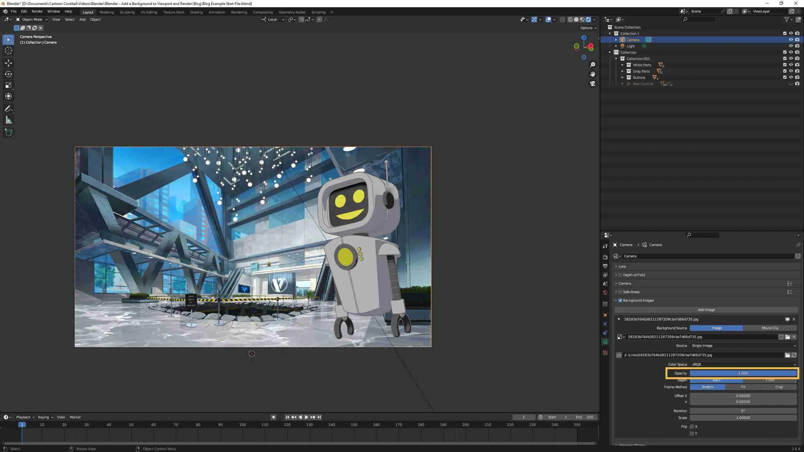 Blender Background Image Tutorial! 2 Great Ways to Add a Blender