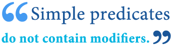 What is a Simple Predicate? Definition, Examples of Predicates