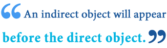 What is an Indirect Object? Definition, Examples of Indirect Objects