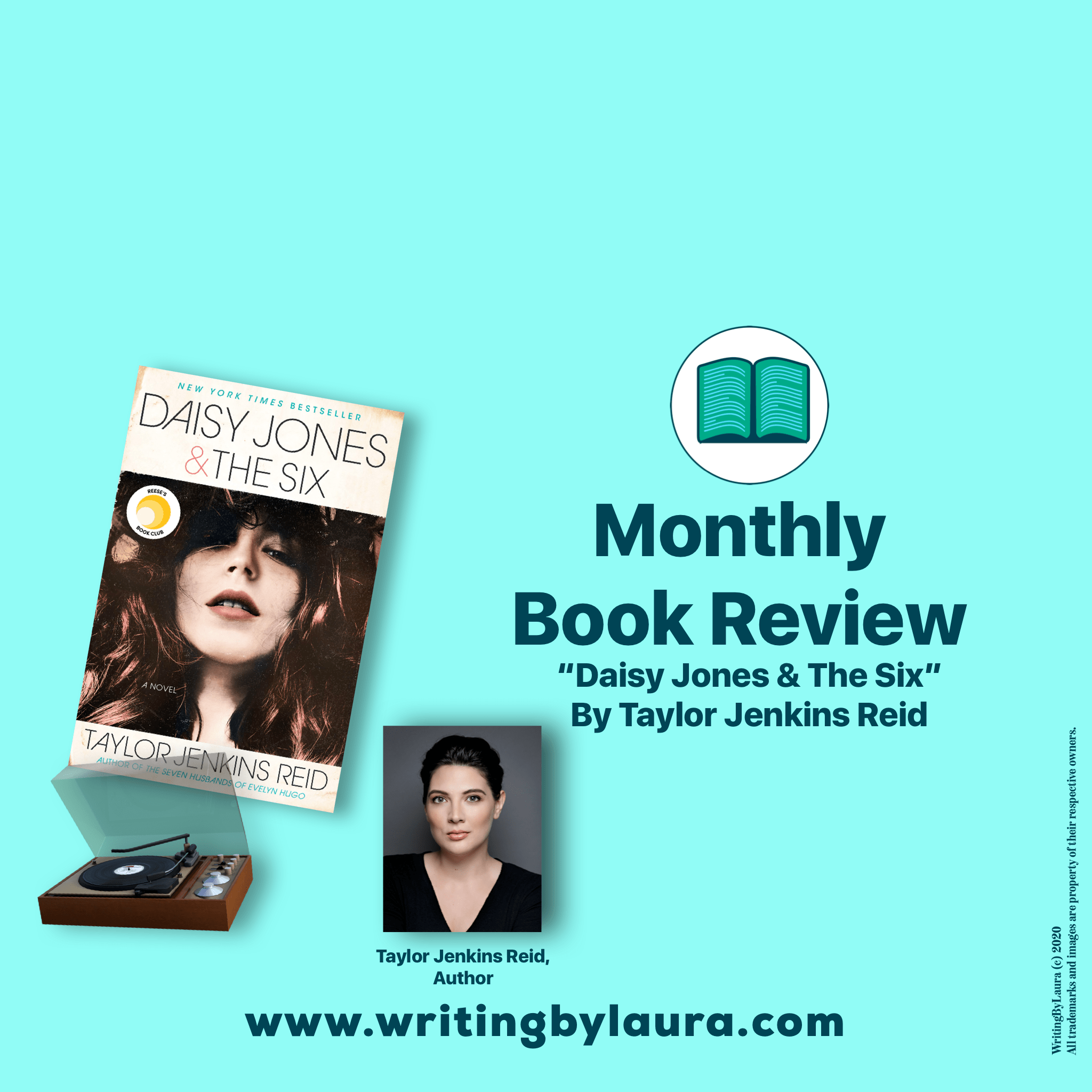 Book Review Daisy Jones and The Six Writing By Laura