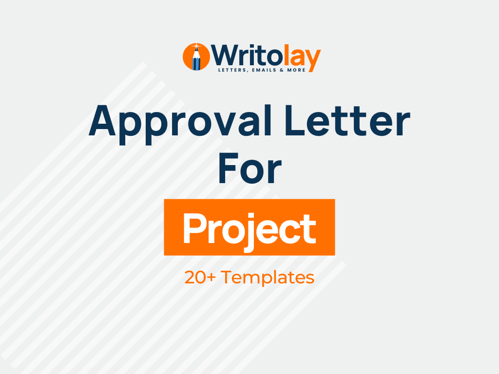 Project Approval Letter 4 Templates and emails Writolay