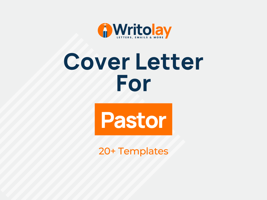 Pastor Cover Letter Examples 6 Templates Writolay