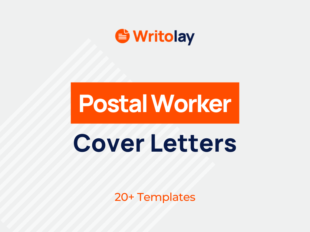 Postal Worker Cover Letter Example 4 Templates Writolay