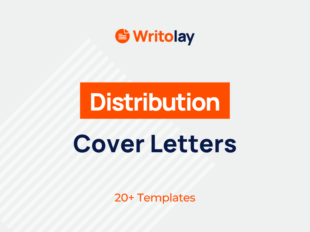 Distribution Cover Letter Example 4 Templates Writolay