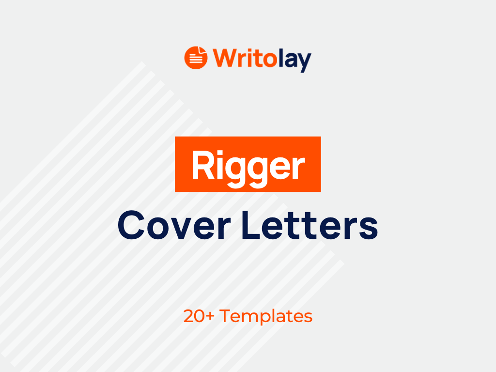 Rigger Cover Letter Example 4 Templates Writolay