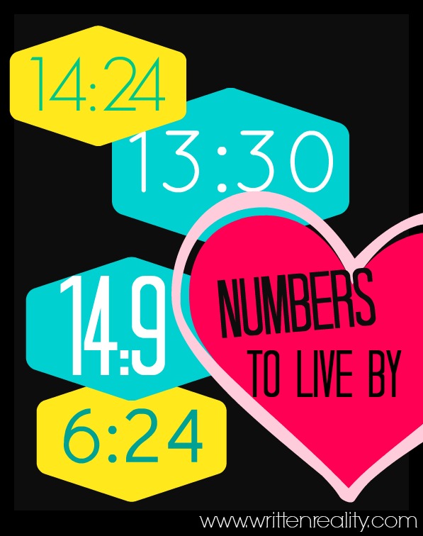 Numbers to Live By Written Reality