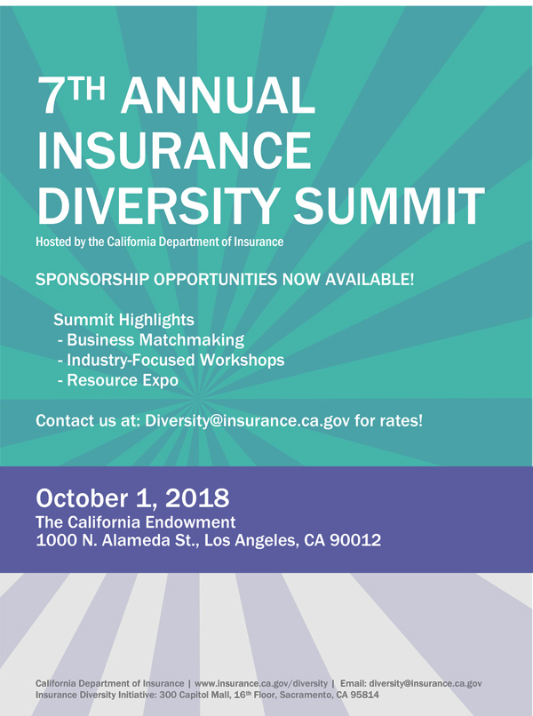 7th Annual Insurance Diversity Summit at The California Endowment in