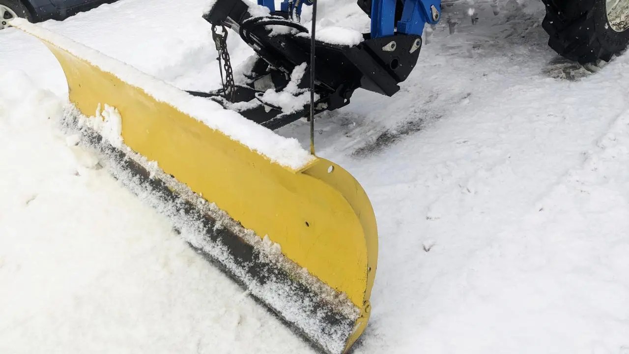 Farm Build Snow Plow for the Tractor Wrong Direction Farm