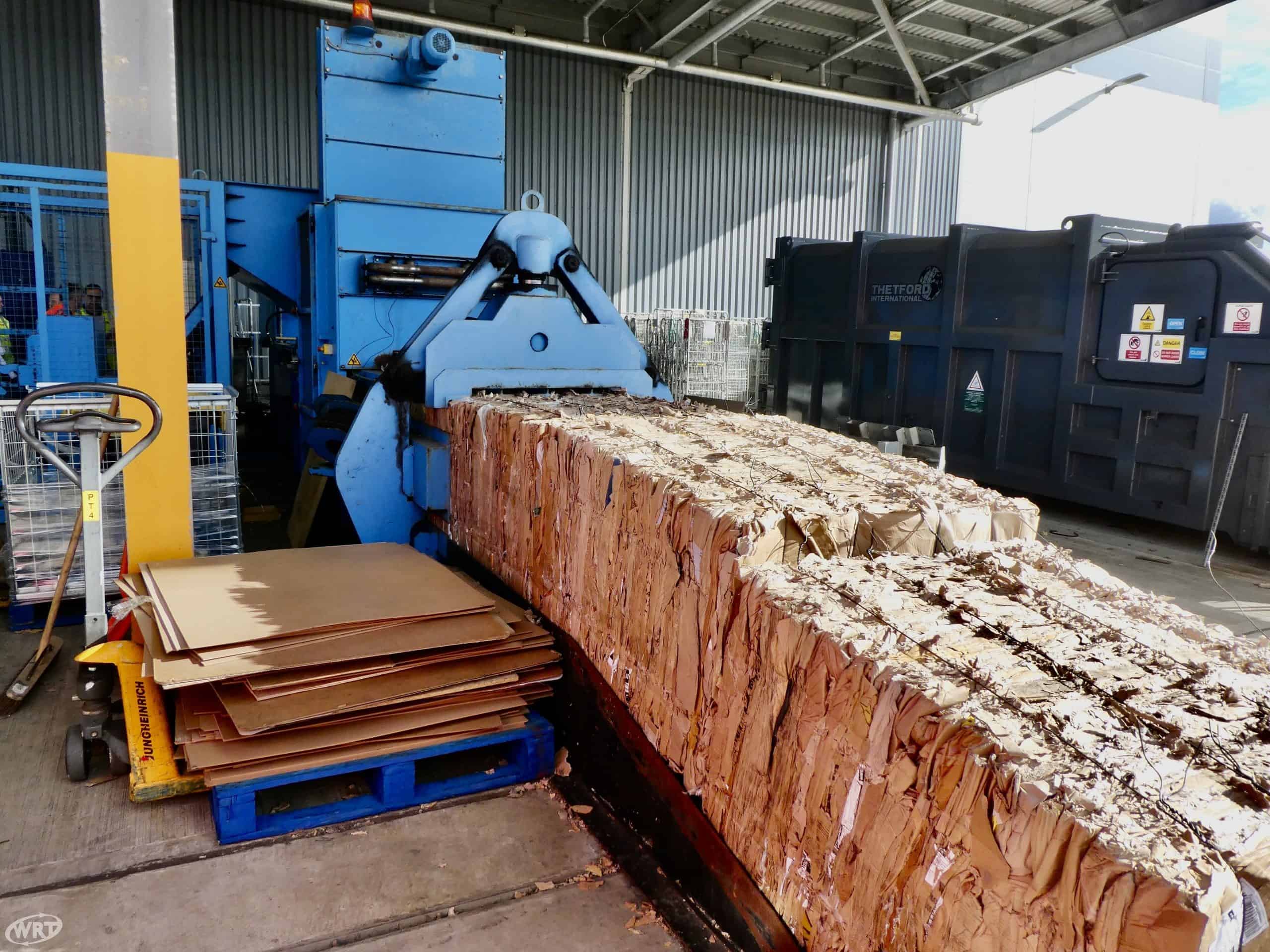 How Does A Cardboard Baler Work? WasteRecyclingTechnologiesLtd