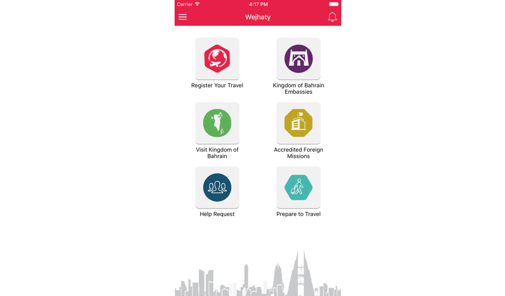 Mobile Portal Kingdom of Bahrain WSA