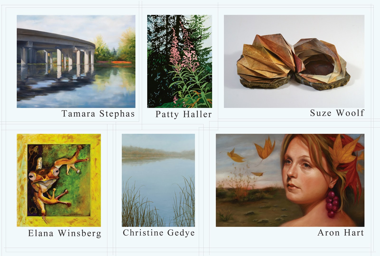 Wall Flowers Group Show at Wallflower Custom Framing West Seattle Art Walk