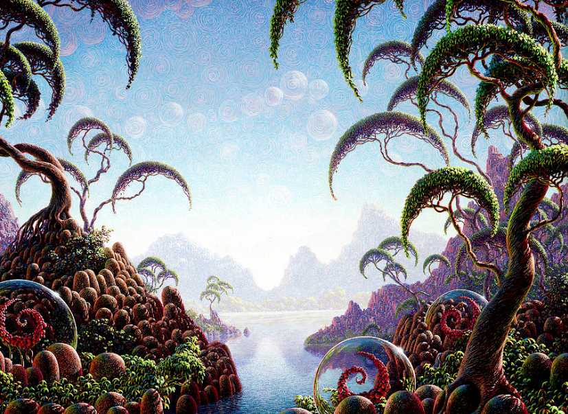 Patrick Woods at Wallflower Custom Framing West Seattle Art Walk