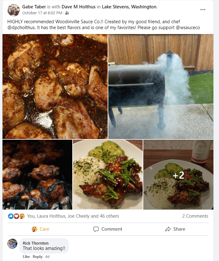 Customer Reviews Woodinville Sauce Co.