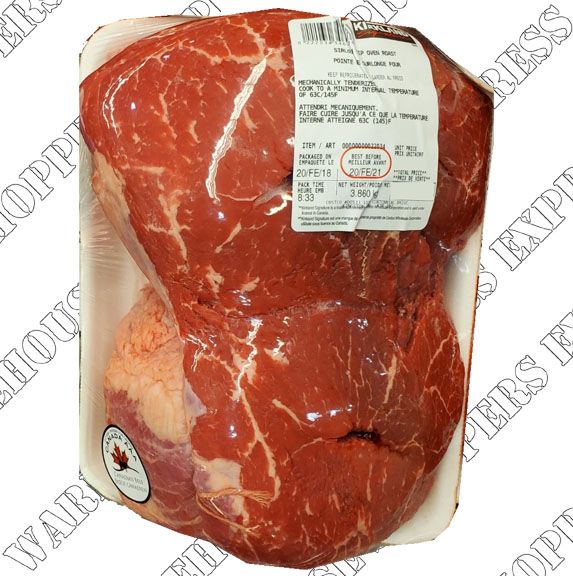 Kirkland Signature Sirloin Tip Oven Roast Warehouse Shoppers Express