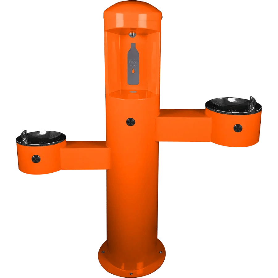 Outdoor Bottle Fillers Willoughby Stainless Fountains (WSF)