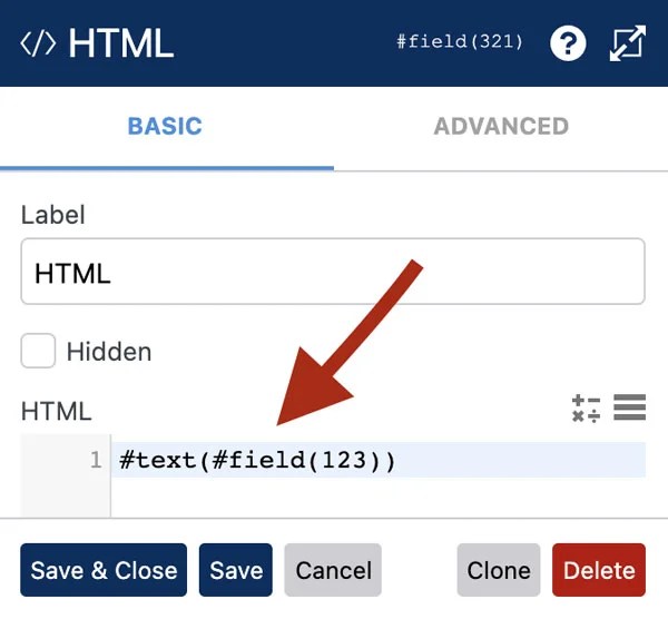 Create a Form Summary WS Form