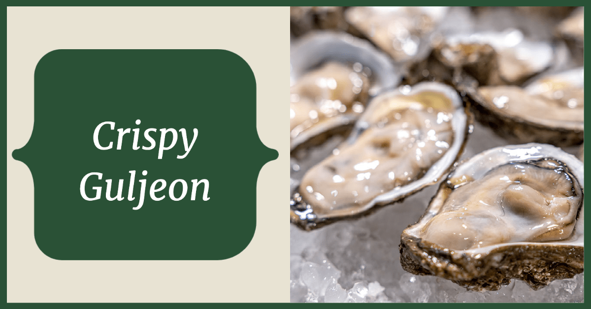 Crispy Guljeon (Koreanstyle Oyster Fritters) Washington Sea Grant