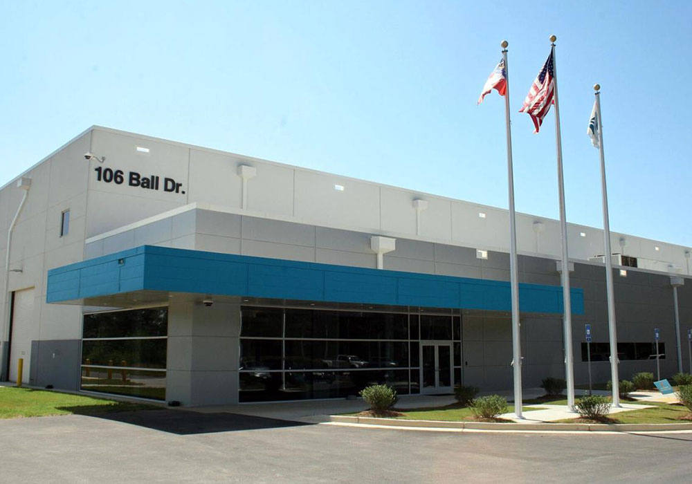 Ball Manufacturing Tapered Cup Building