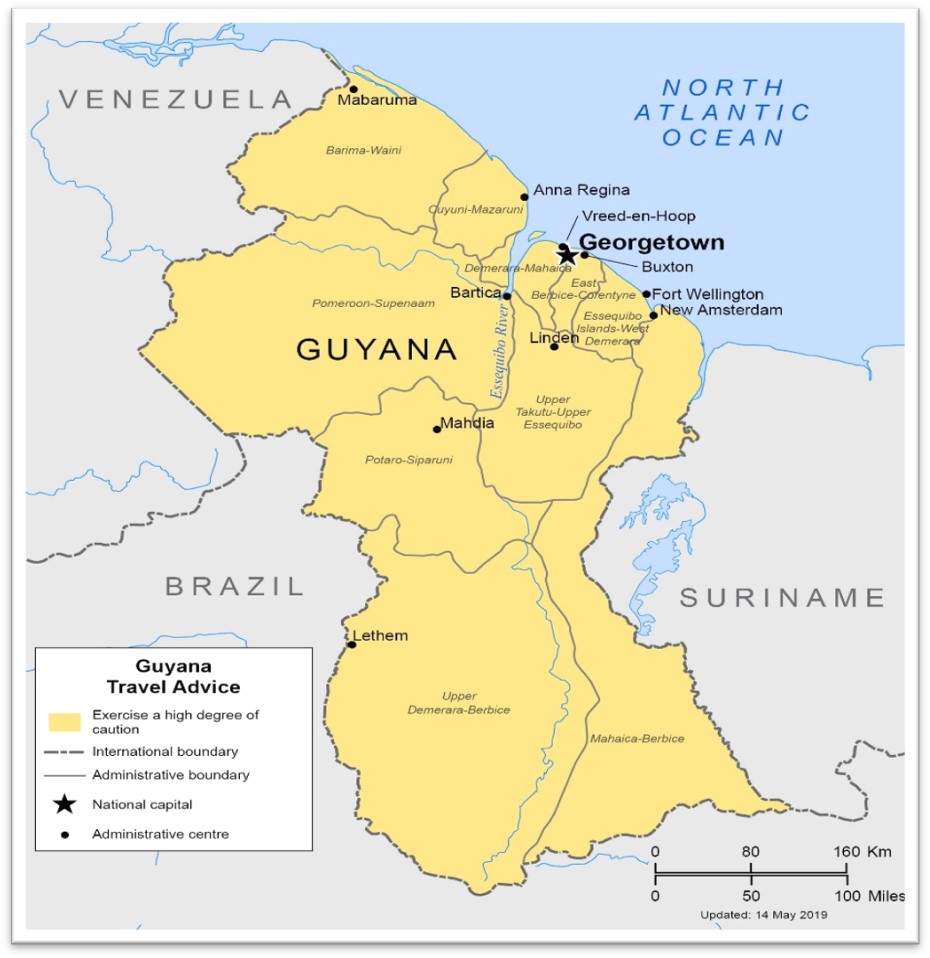 Guyana Security Profile WSO Worldwide Security Options