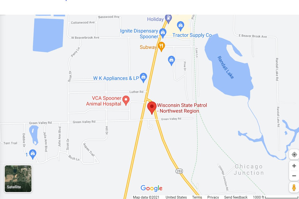 Wisconsin State Patrol Spooner Post