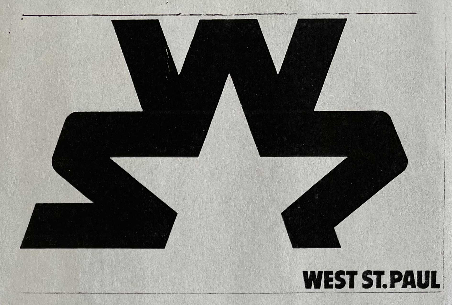1989 The West St. Paul Star Logo West St. Paul Reader