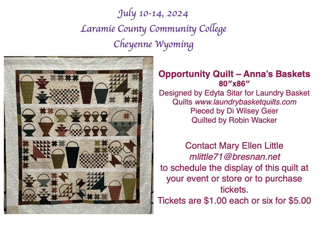 Wyoming State Quilt Guild The purpose of the Wyoming State Quilt