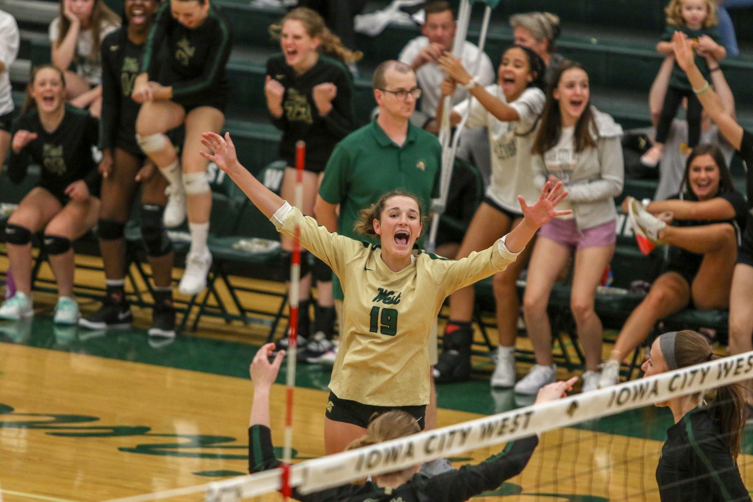 Young, inexperienced volleyball team falls to City in three sets West