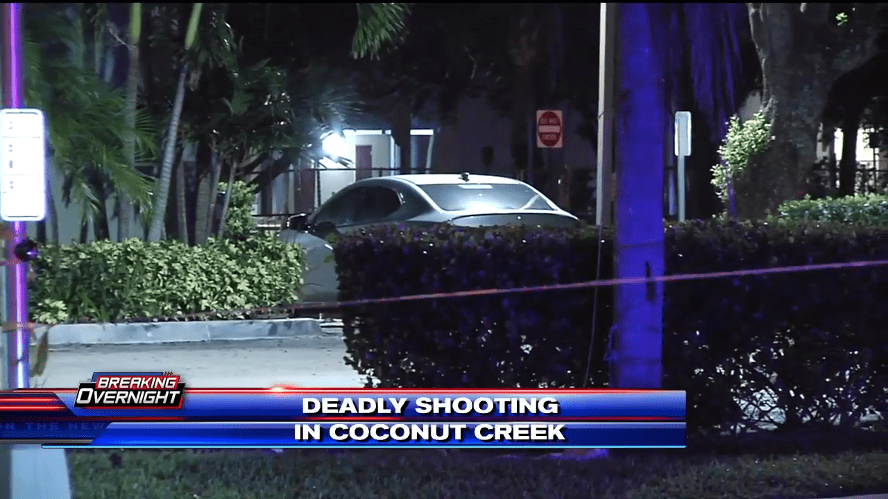Man killed in shooting in Coconut Creek WSVN 7News Miami News
