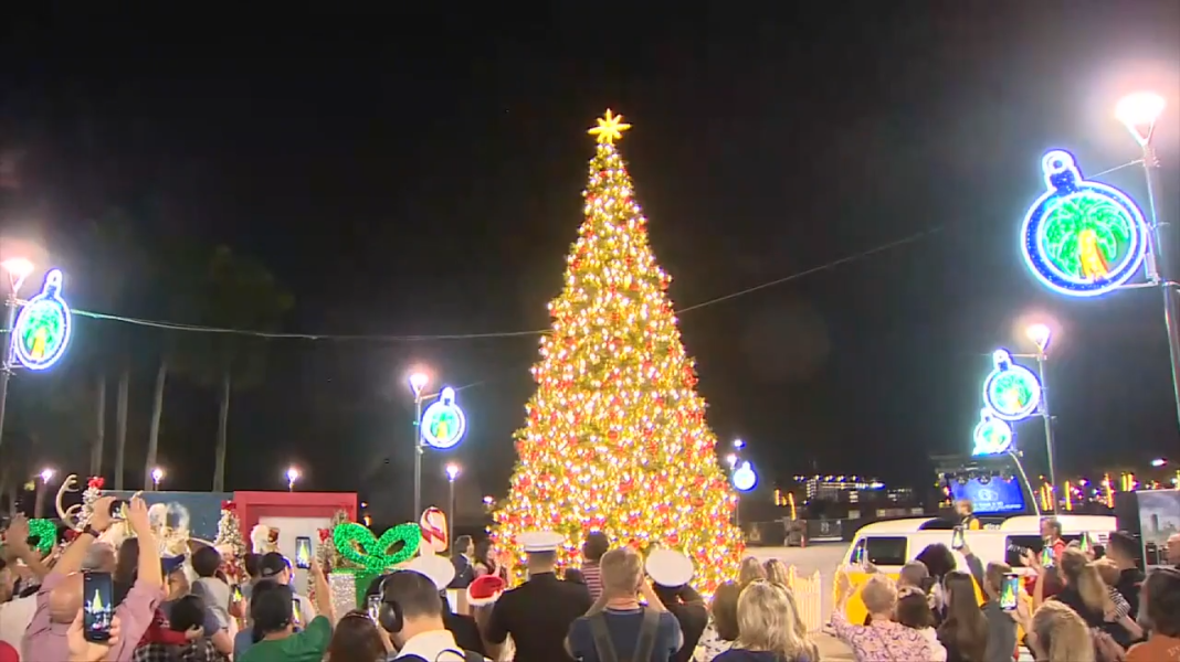 Bayfront Park Illuminates for the Holidays