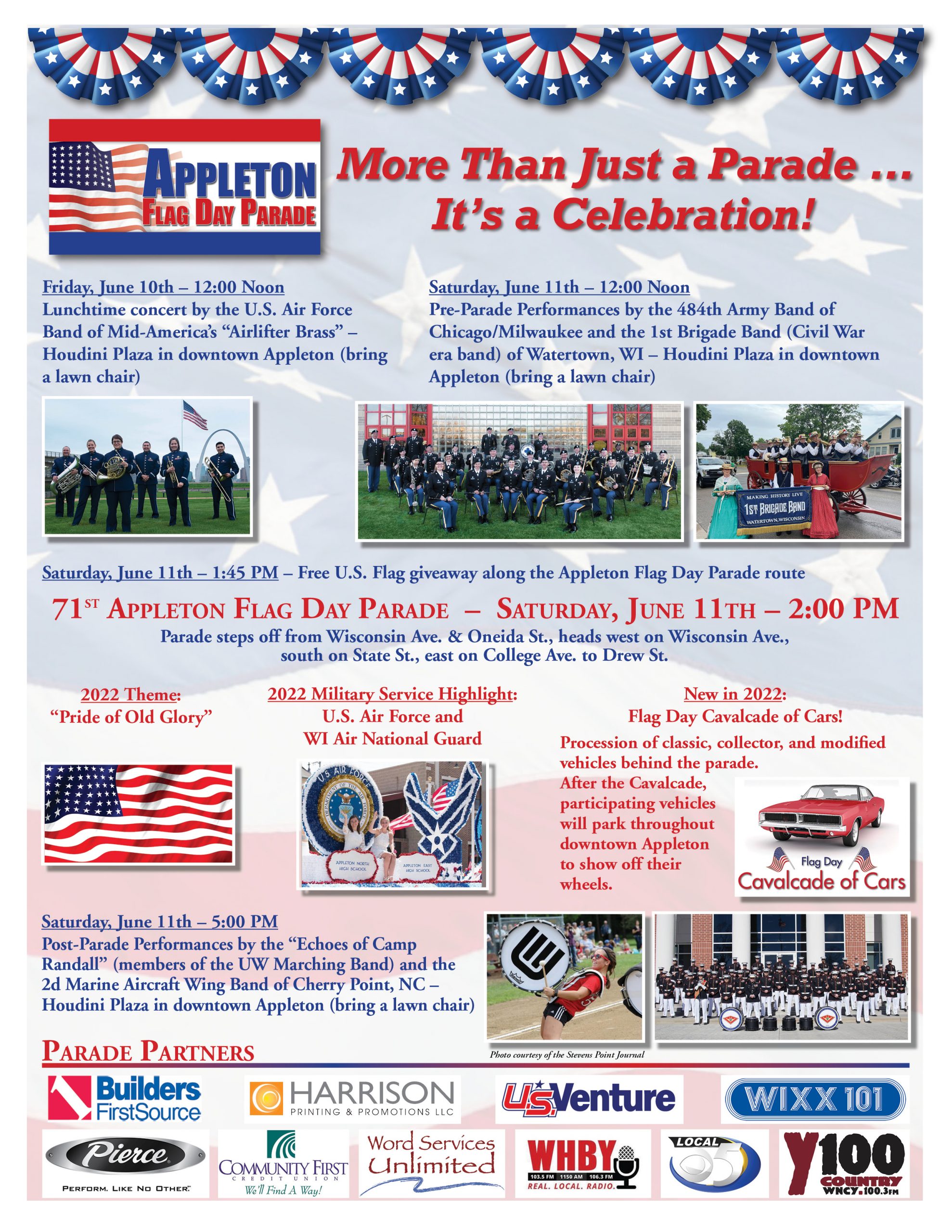 Largest, Oldest Flag Day Parade in the Country Returning to Downtown