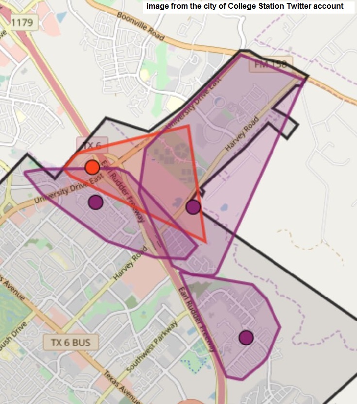 3,500 College Station Utilities Customers Without Power Friday Morning