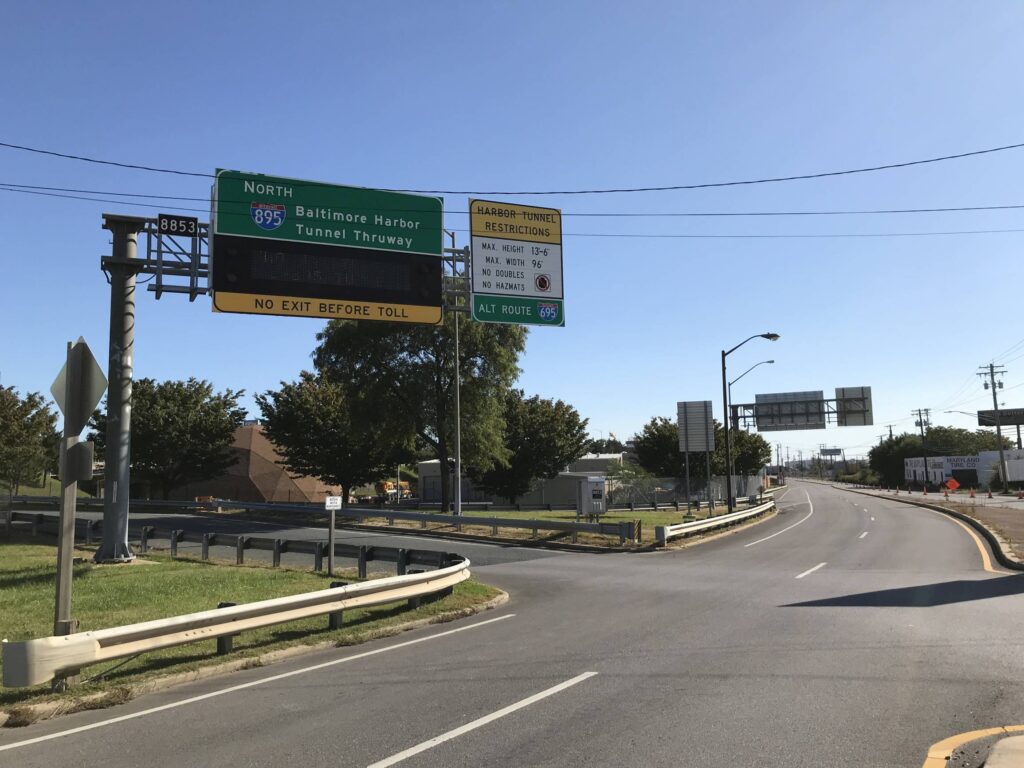 I895/BALTIMORE HARBOR TUNNEL TOLL PLAZA The Wilson T. Ballard Co.