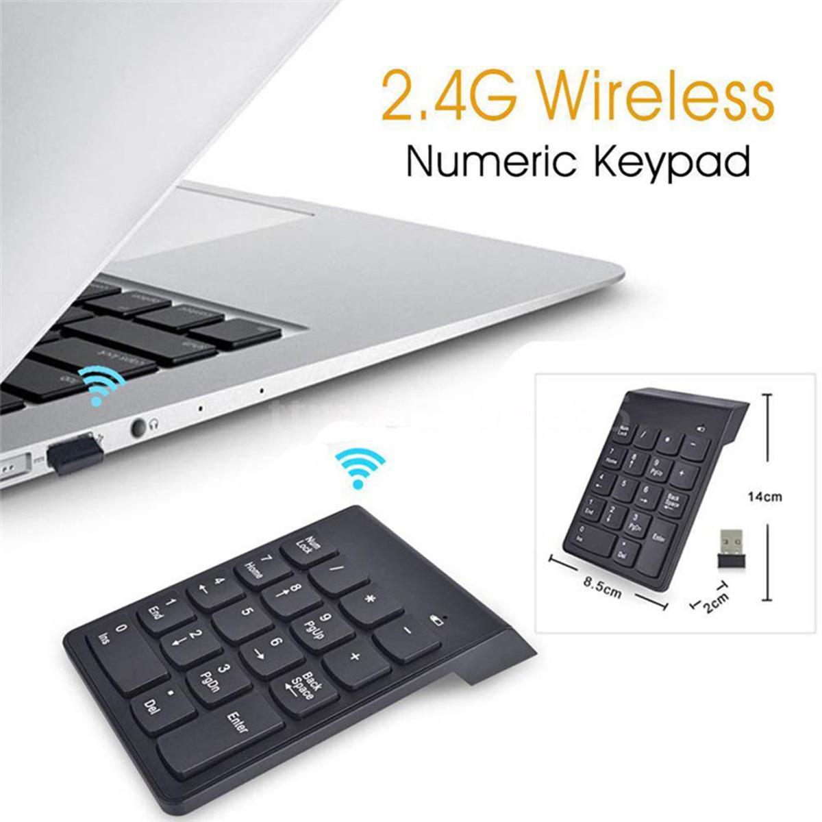 Wireless USB Numeric Keyboard – W TECH