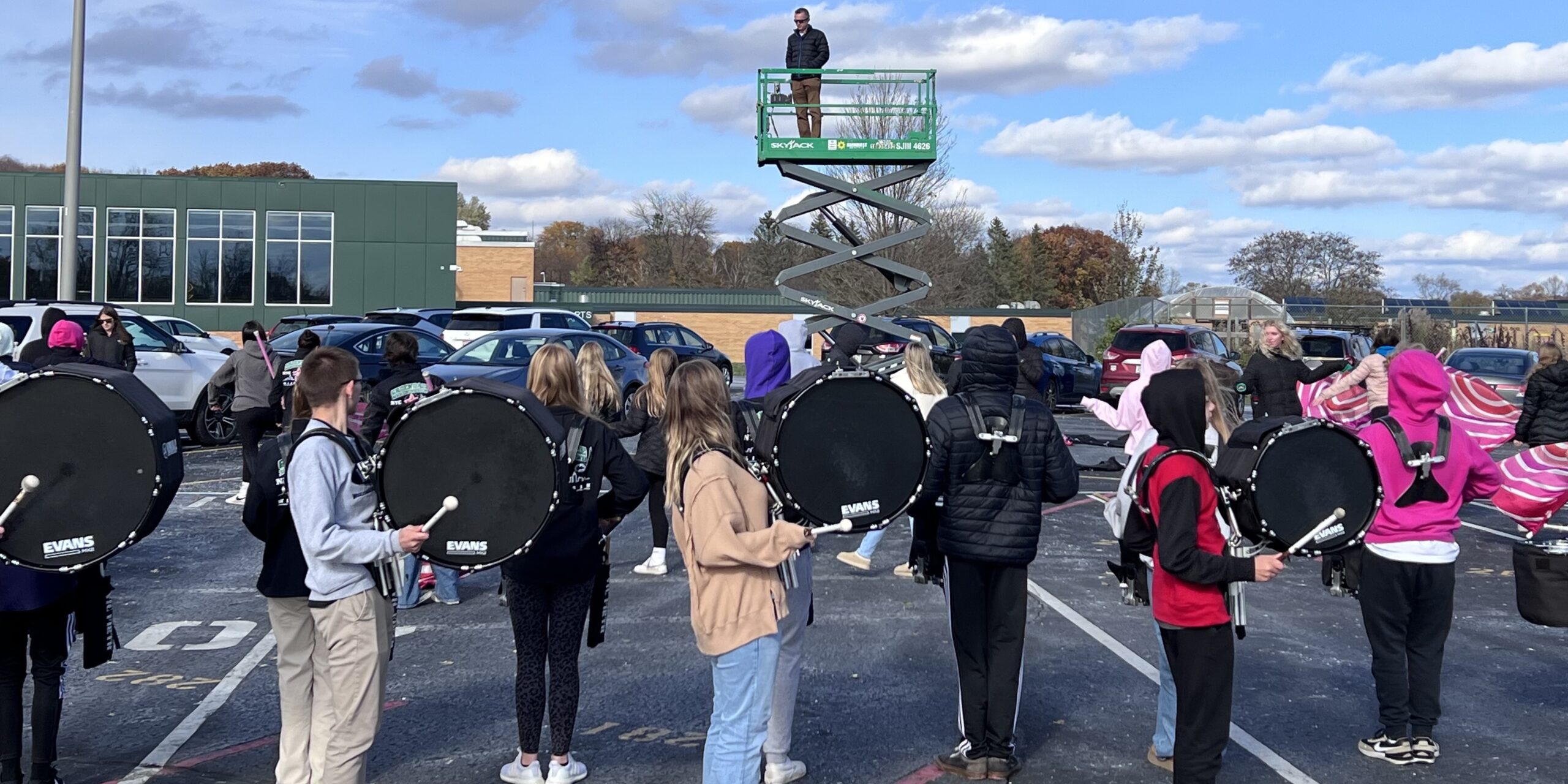 Greendale Students share excitement about trip to Macy's Thanksgiving