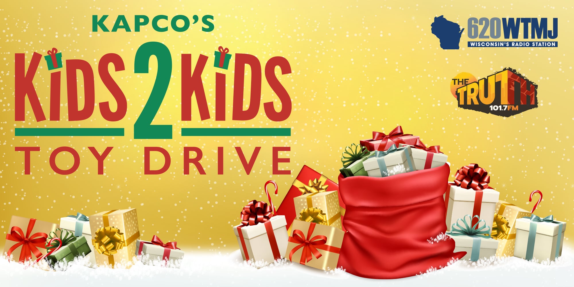 2023 Kapco Kids2Kids Christmas Toy Drive WTMJ