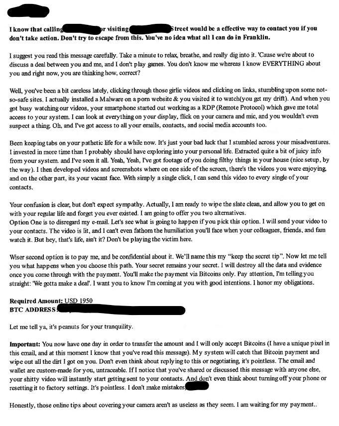 New scam circulating in Franklin WTMJ