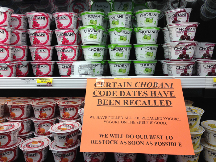 Mold problems prompt Chobani recall WTOP News