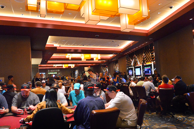 Poker pros enjoy high stakes poker room at Md. Live WTOP