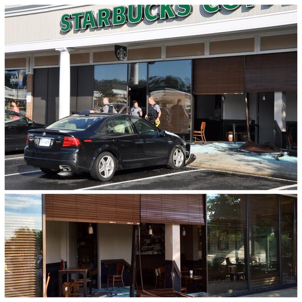 Car plows into Alexandria Starbucks WTOP News