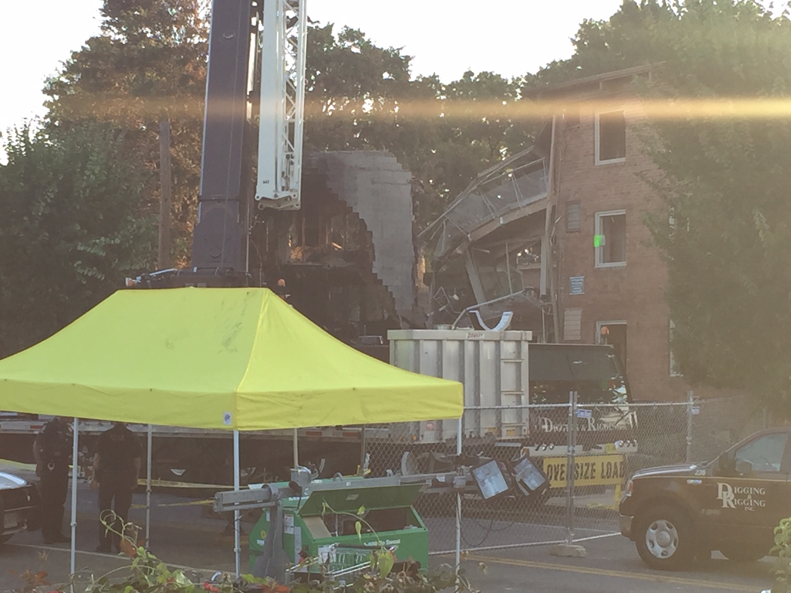 Photos Apartment explosion in Silver Spring WTOP News