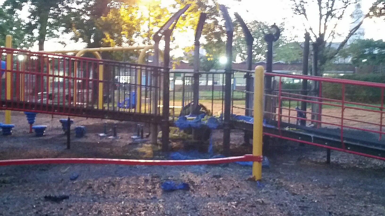 DC playground torched; 3rd in area in Oct. WTOP News